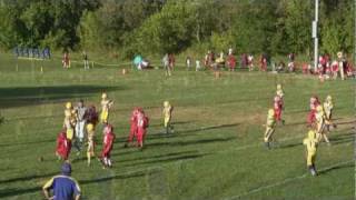 This was our first away game season. we played on same field last year
losing only of the season a cold wet muddy morning. condit...