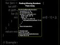 How to Find Missing Numbers From Array | #javascript #leetcode #ts #js #problem #programmer #design