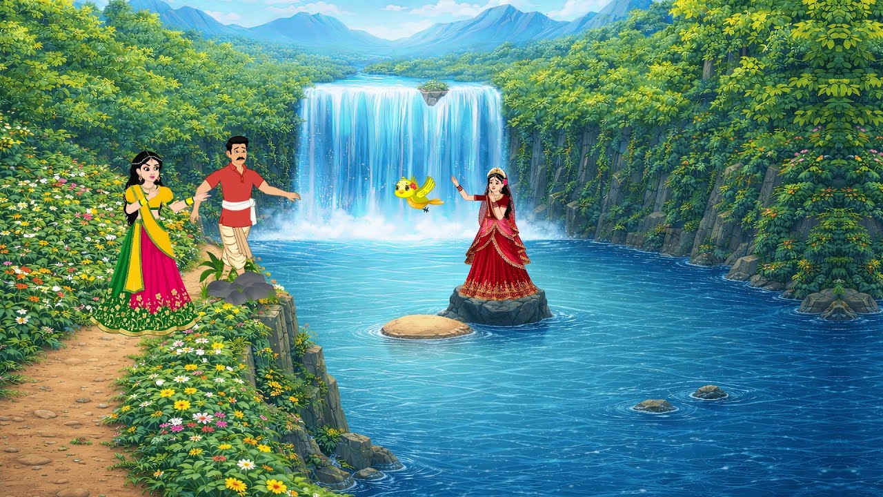 नीले झरने में कैद दुल्हन की दर्दनाक कहानी | Hindi moral story || Hindi khaniya||