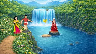 नीले झरने में कैद दुल्हन की दर्दनाक कहानी | Hindi moral story || Hindi khaniya||