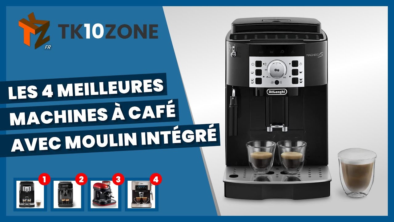 Les meilleures machines à café espresso avec broyeur intégré