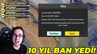 KENDİ EKİBİMLE KARŞILAŞTIM ! 10 YIL BAN YEDİLER (RANK) PUBG MOBILE
