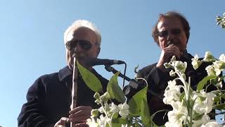 نی نوازی استاد محمد موسوی و اجرای علی جهانداری در مراسم آخرین بدرقه استاد جلال ذوالفنون 2 فروردین 91