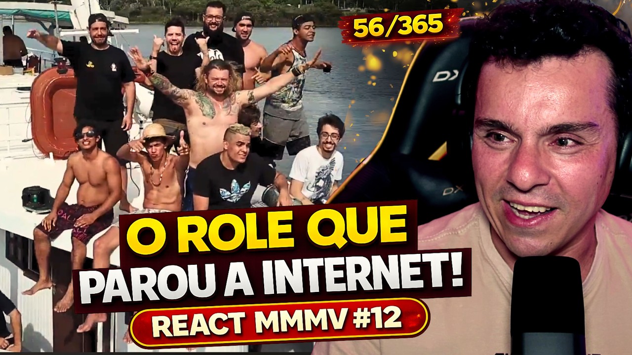 O BARCO DOS YOUTUBERS PAROU A INTERNET | REACT VIDEOS MAIS ACESSADOS #12