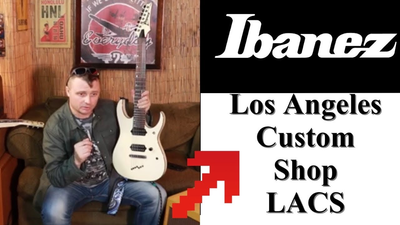 Обзор из магазина Ibanez LACS, связанный с группой KORN