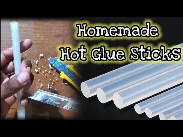 COMO HACER SILICÓN CALIENTE DE COLORES Capítulo 1 / HOW TO MAKE COLORED HOT  GLUE STICKS Chapter 1 