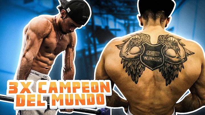Así ENTRENA el 3 VECES CAMPEÓN DEL MUNDO de CALISTENIA