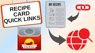How to Add a Web Link to a Recipe Card in PAPRIKA APP screenshot 4