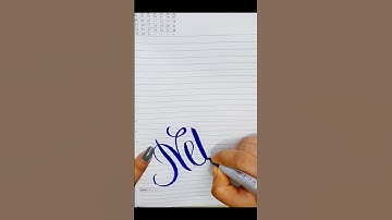 "Neha" Cursive Handwriting✍️ #shorts #viral #trending #calligraphy #cursivewriting #lettering