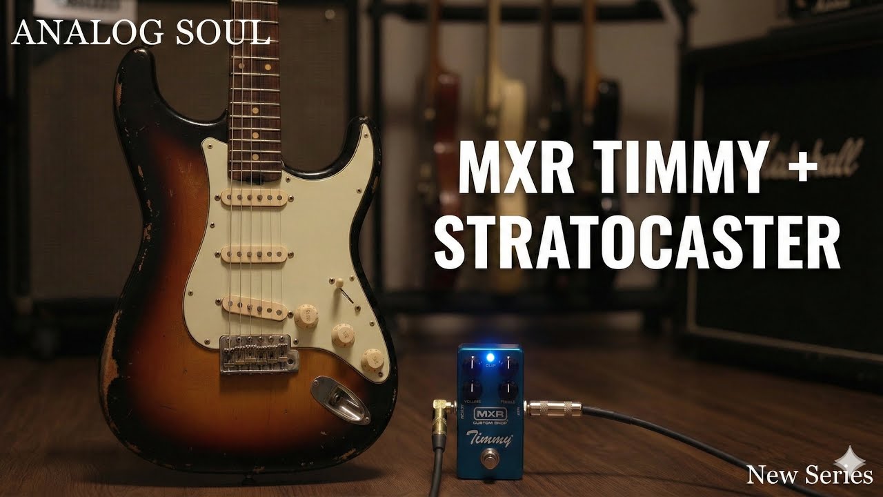 MXR Timmy + Stratocaster | Analog Soul Vol.3 - 