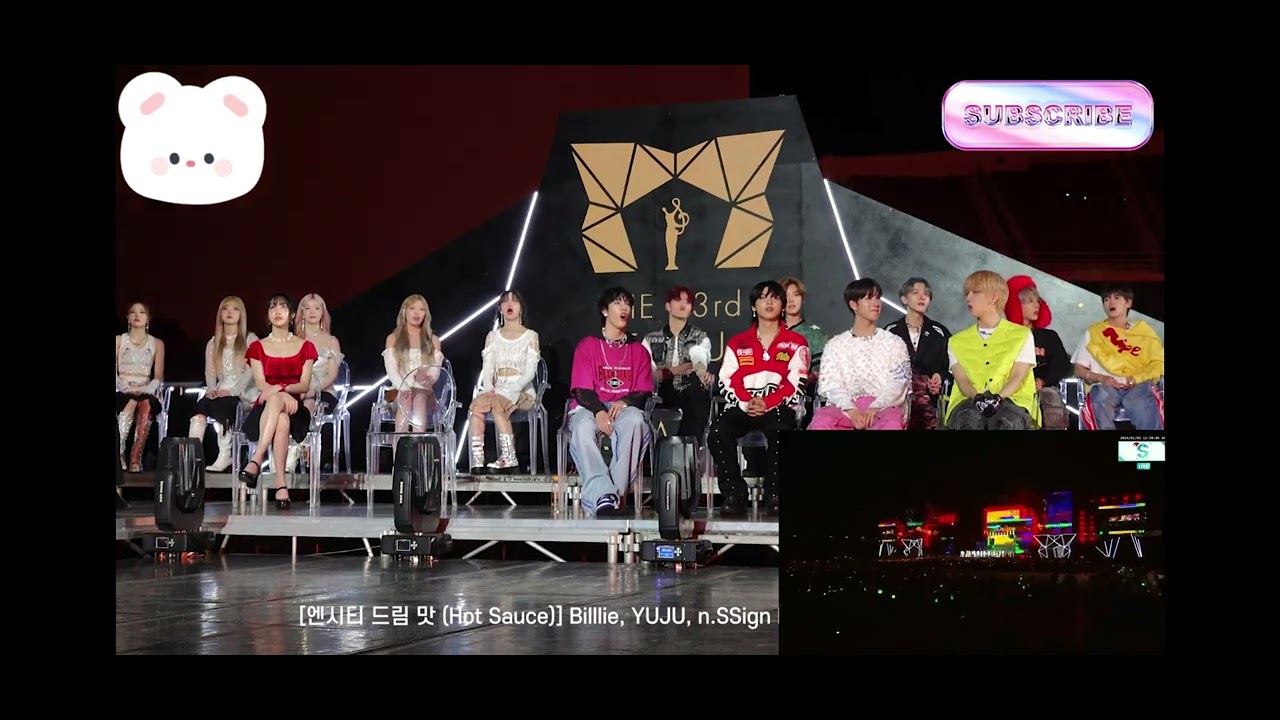 Billie, Yuju, n SSign reaction to NCT Dream Broken Melodies, Hot Sauce, ISTJ @SMA2024