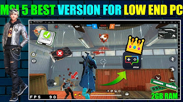 Msi App Player Best Version For Low End Pc - 2GB Ram No Graphics Card