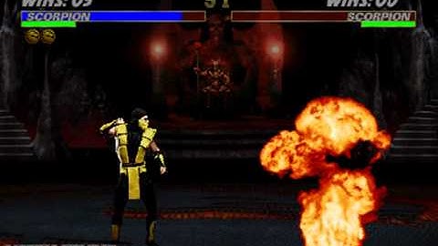 Ultimate Mortal Kombat 3 - Arcade - Scorpion - Babality