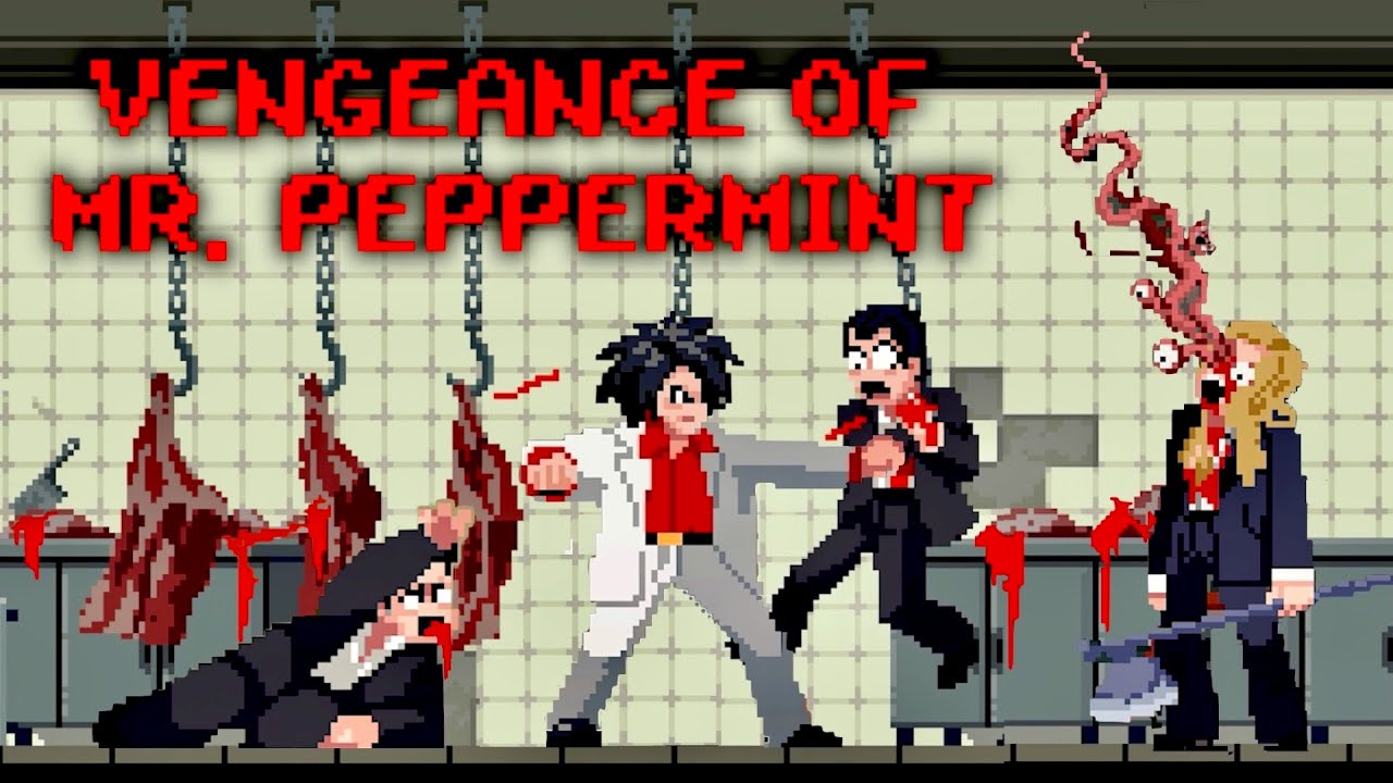 overage-gaming on X: OG plays Vengeance of Mr. Peppermint (Demo)!   Like & Sub! @HackPublisher @freedomgamesgg #VOMP  #beatemup #gore #violent #pixelart #IndieGameTrends #IndieWatch #IndieDev  #GameDev #IndieGameDev #IndieGame