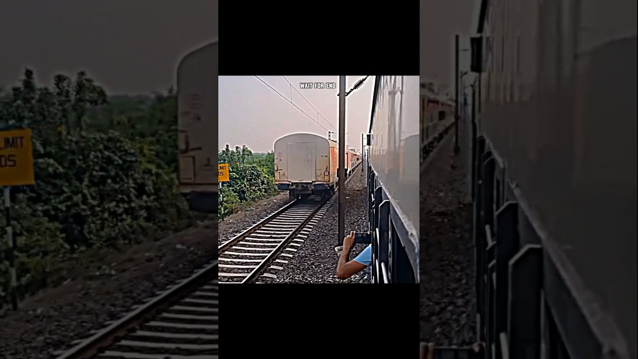Amrit Bharat Overtakes Coromandel Express 🔥🗿 | Indian Railways Power Moment 🚆
