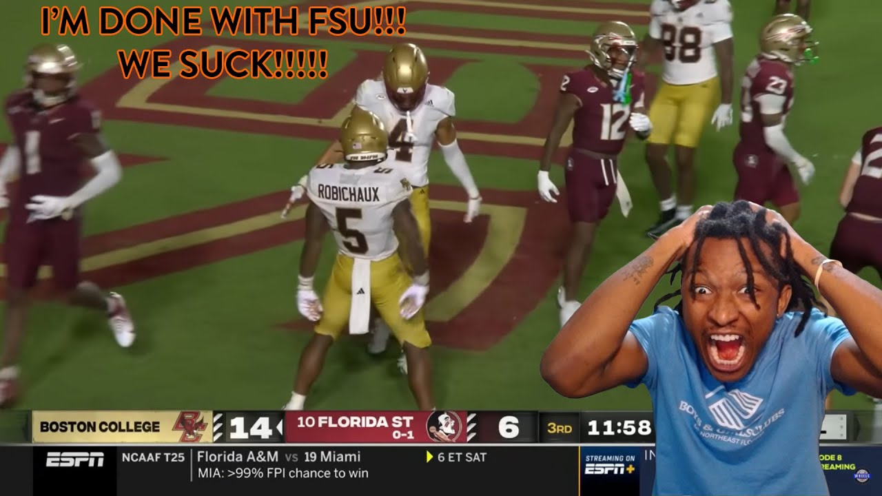 Boston College vs #10 Florida State | Full Game Highlights | 2024 CFB ...
