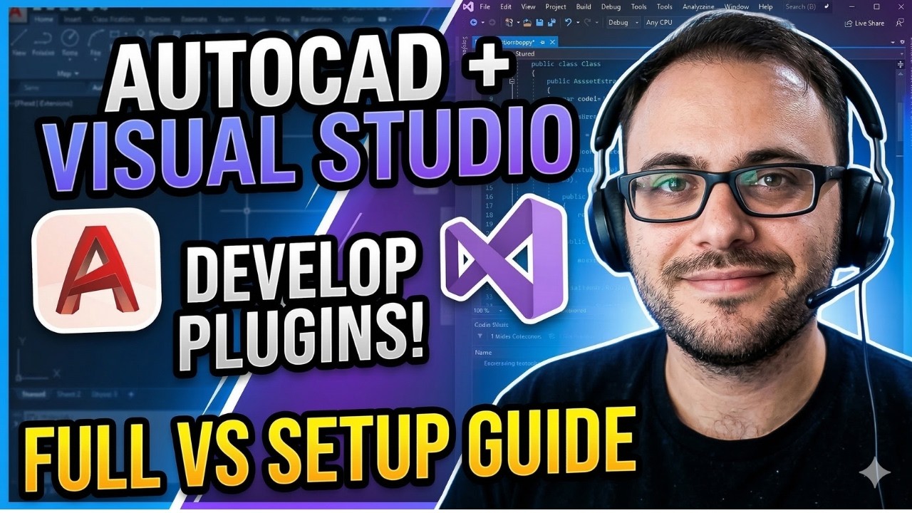 How to Setup Visual Studio for AutoCAD Plugin Development (VB.NET ...