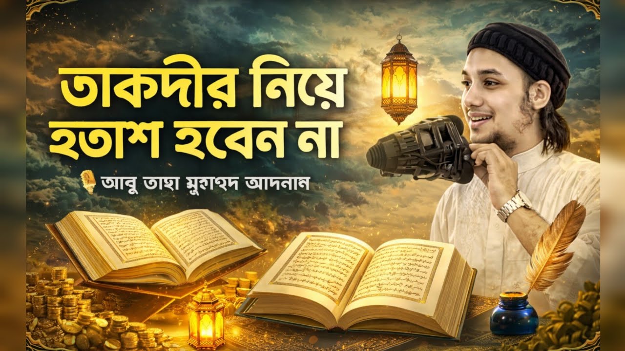 Do Not Be Disappointed With Qadr | তাকদীর নিয়ে হতাশ হবেন না | Abu Taha Muhammad Adnan#islamicstatus