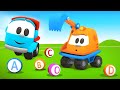 Car cartoon for kids - ABC Learn English Alphabet for kids with Leo the truck