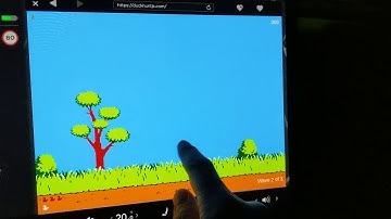 Duck Hunt JavaScript in Tesla browser