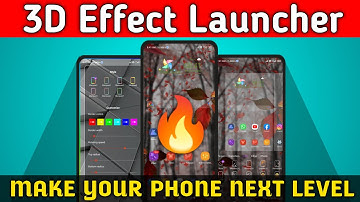Best Launcher For Android In May 2021 | 3D Effect Launcher | Best Android Launcher 2021