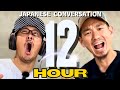 【CRAZY】睡眠用12時間 聞きながし日本語会話！Sleep and Learn Japanese – 12 Hour Listening Practice”