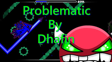 | My First Nine Circles Level Completed ! | Geometry Dash | Problematic by Dhafin (Easy Demon) |