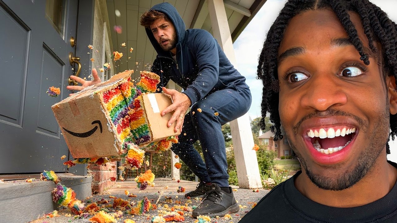 Tricking Thieves With Packages Made Of Cake...