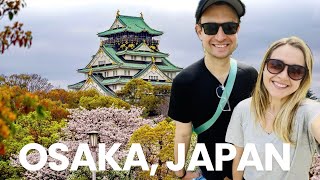 Osaka JAPAN Cherry Blossoms! VLOG & Travel Tips 🇯🇵