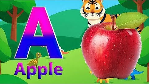 Phonics Song 2 with TWO Words in 3D - A For Airplane - ABC Alphabet Songs With Sound for Children338