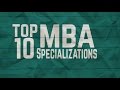 MBA Top 10 Management Specializations