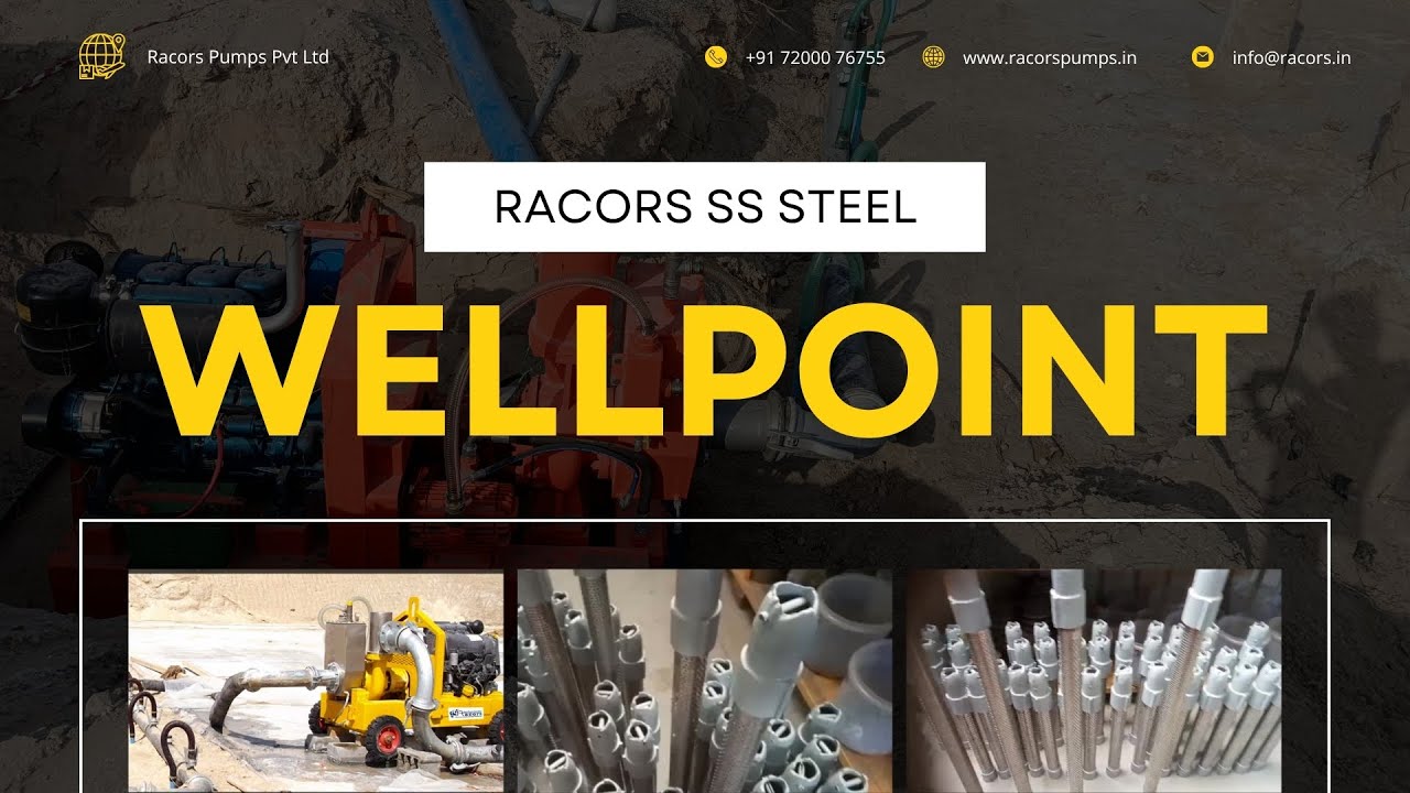 Stainless steel wellpoint dewatering accessories manufacturer in india ...
