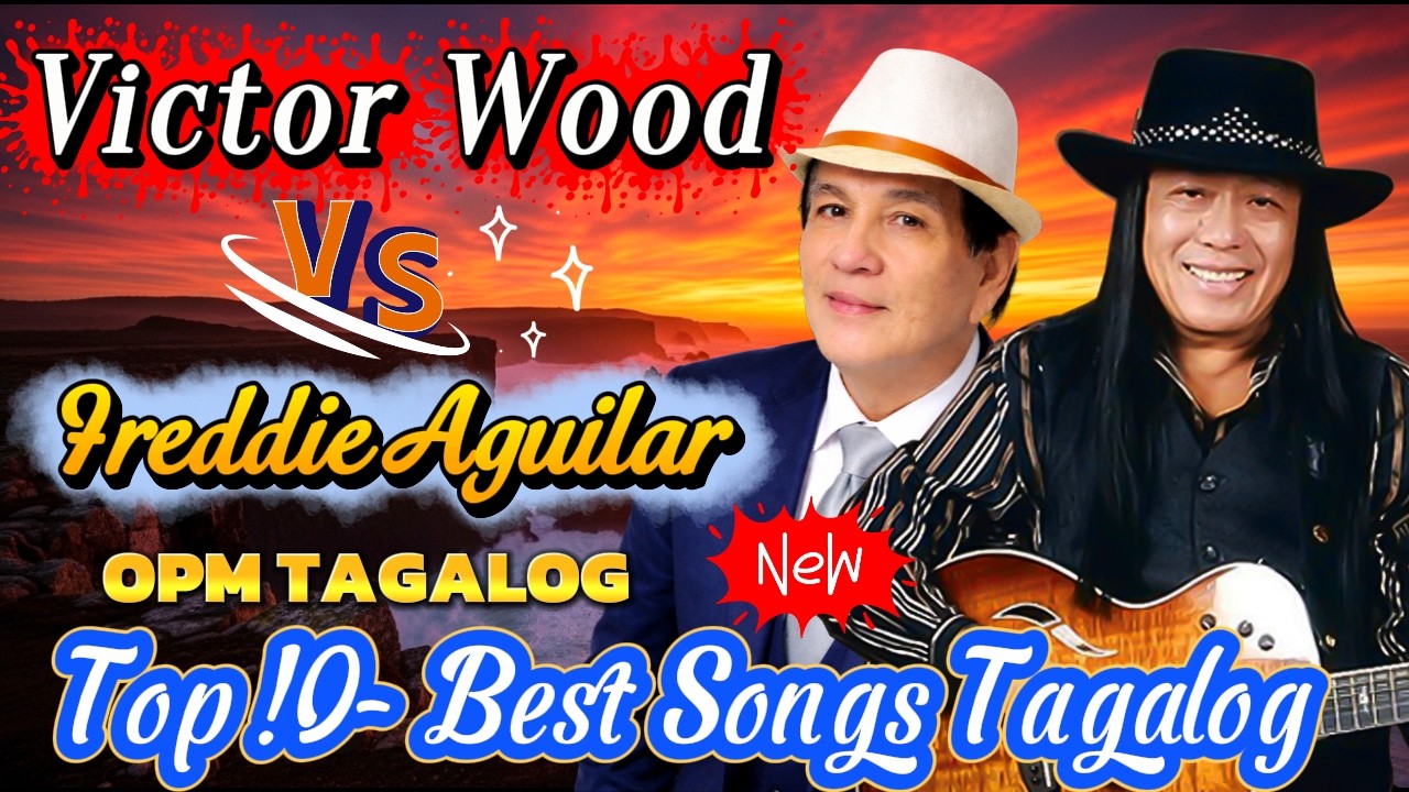 Victor Wood, Freddie Aguilar Greatest Love Song 💖 Classic 80s & 90s Golden Hits | OPM Filipino