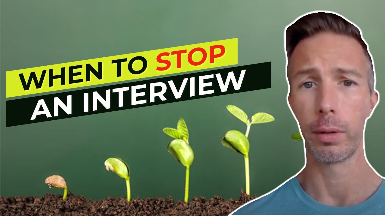 3 Red Flags in a Job Interview - When to Stop the Interview - YouTube