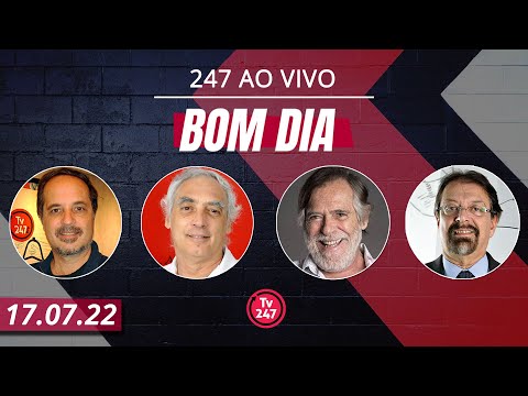 Bom dia 247, com Rodrigo, Zé Reinaldo, Zé de Abreu e Florestan (17.7.22)