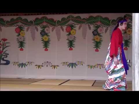 【首里城の舞】 かしかき 八曄流餘音春の会 2015.3.27