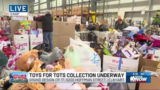 Elkhart Indian Motorcycles rides through to support Toys for Tots