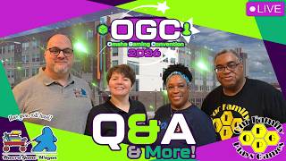 OGC 2026 - Omaha Gaming Convention 2026 Q&A & MORE!