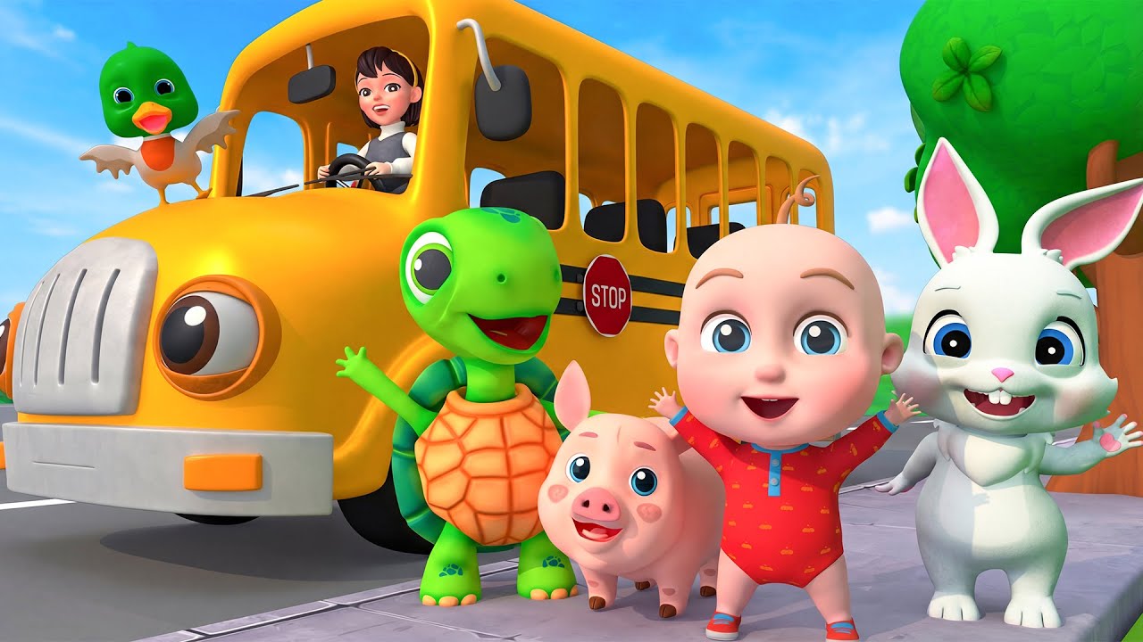 As Rodas Do Ônibus | Canção De Regras De Segurança | Miguel em Português - Músicas Infantis