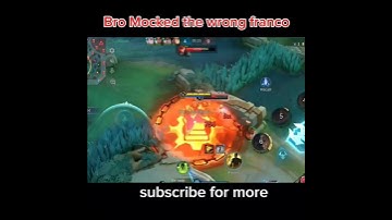 Bro mocked the wrong franco💀#mlbbesports #mlbb#franco #montage #ml