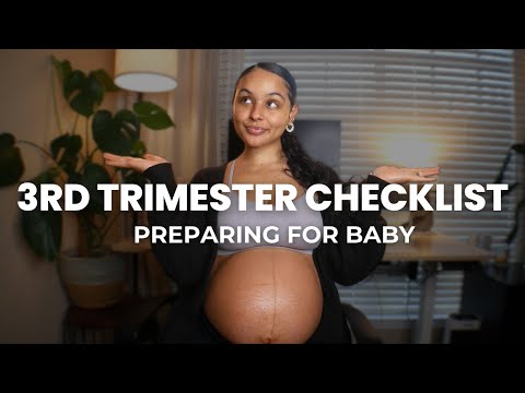 3rd Trimester Checklist