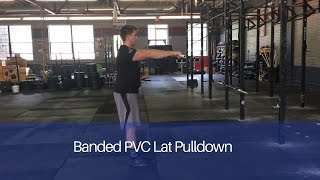 Banded PVC Lat Pulldown