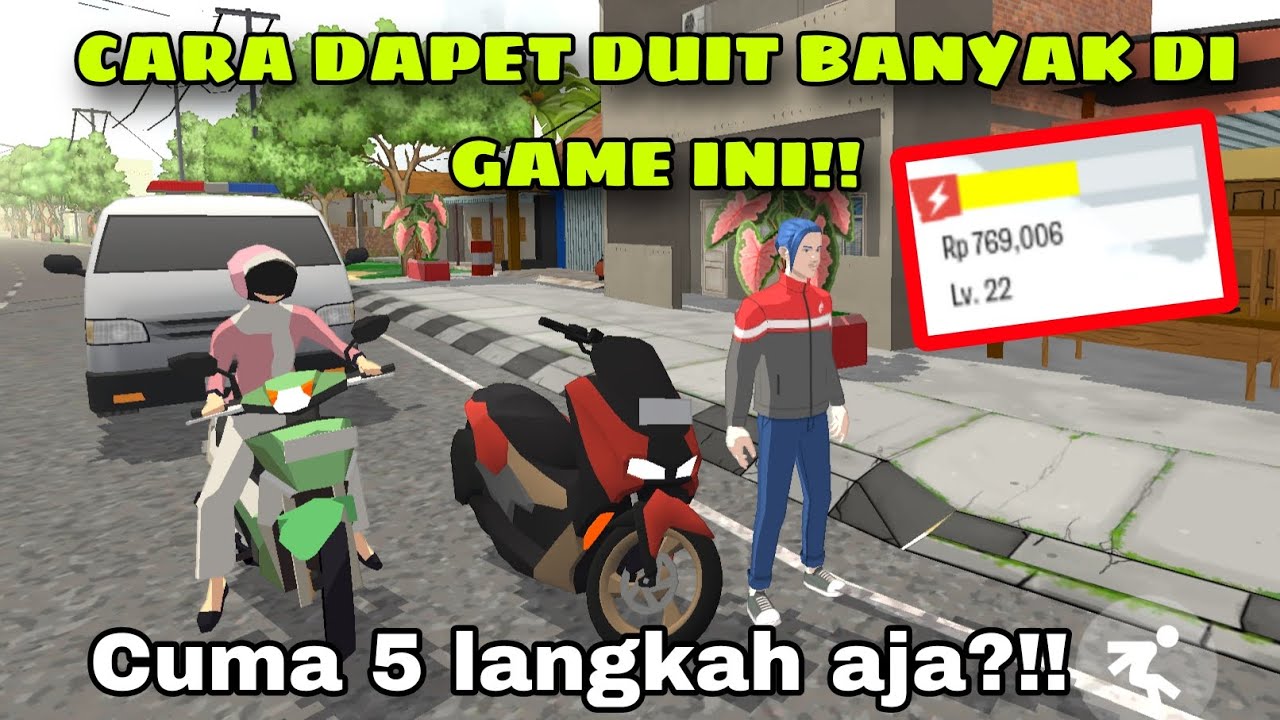 CARA MENDAPATKAN UANG BANYAK DI GAME OJOL LIFE SIMULATOR DELIVERY!!