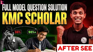 KMC Scholarship Full Model Questions Solution 📚 | After SEE Entrance Preparation 2083 | St.xavier's