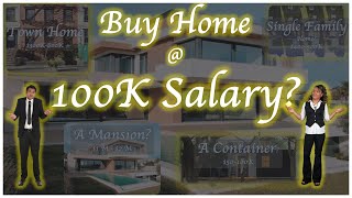 #100KSalary #homebuying How Much House Can You Afford on a $100K Salary? 💰🏡