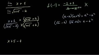Limits by rationalising |  Functions |  Post Sec Math  | KA Urdu