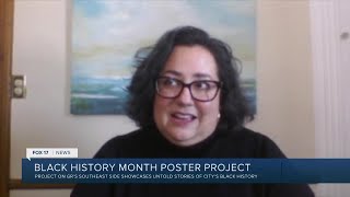 Black history month poster project