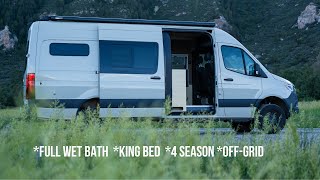 Campervan with FULL WET BATH + KING BED!