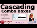 Microsoft Access Cascading Combo Boxes - One Combo Box Selection Filters a Second Combo Box