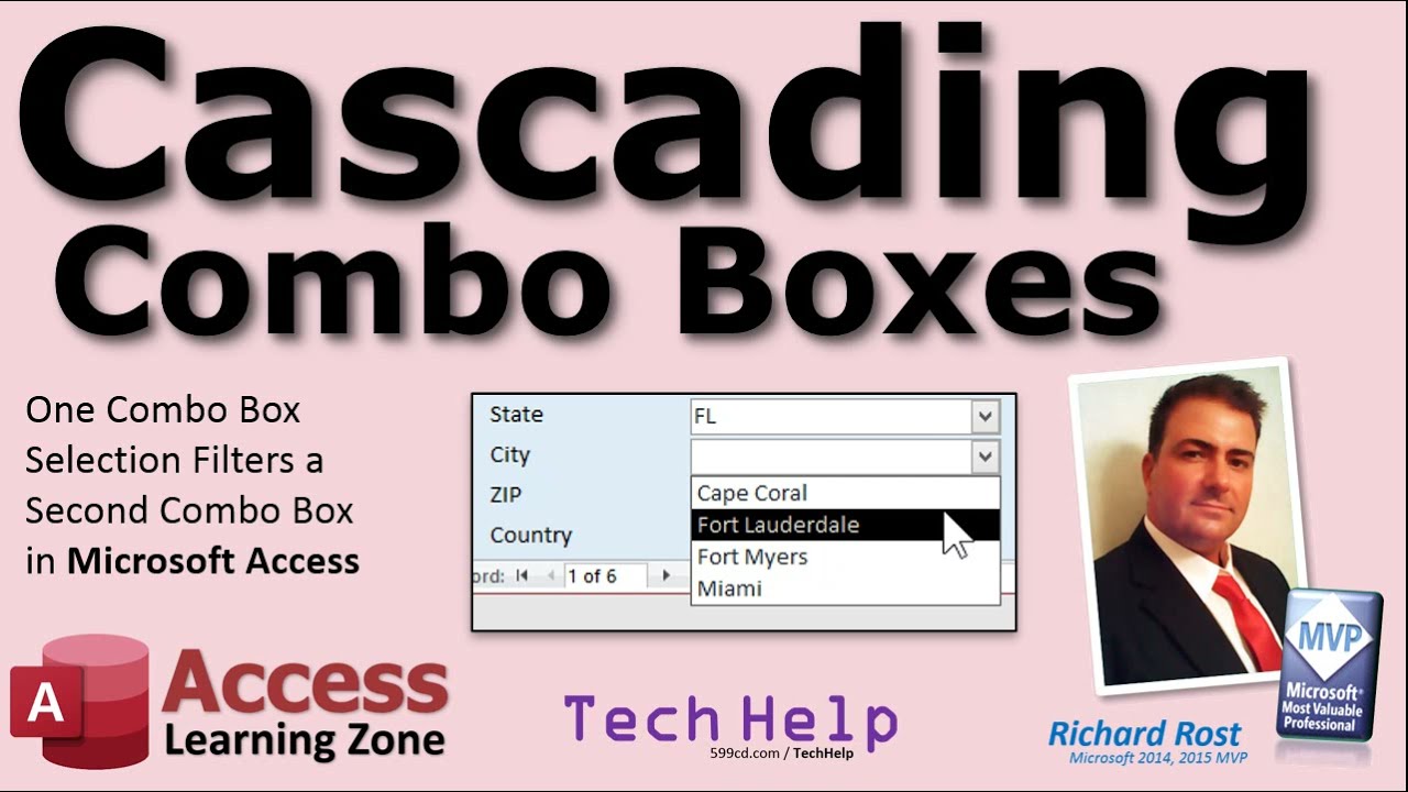 Access Cascading Combo Boxes